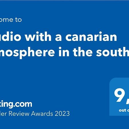 Studio With A Canarian Atmosphere In The South Costa Del Silencio Extérieur photo