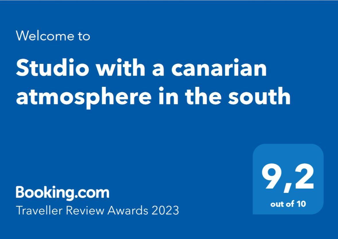 Studio With A Canarian Atmosphere In The South Costa Del Silencio Extérieur photo